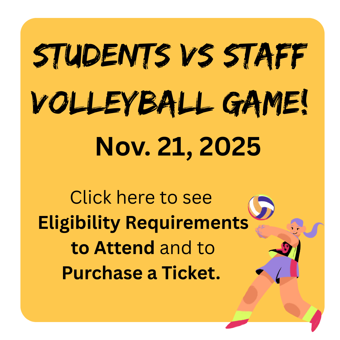  Students vs Staff Volleyball Game